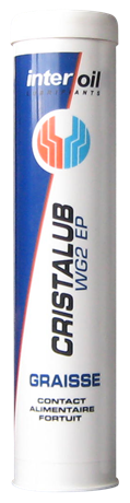 Graisses Cristalub WG2 EP NLGI2 blanche EP